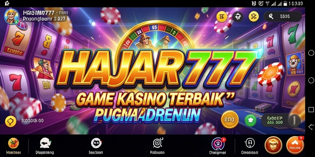 Screenshot gameplay HAJAR777 yang menarik dan penuh aksi Kasino.