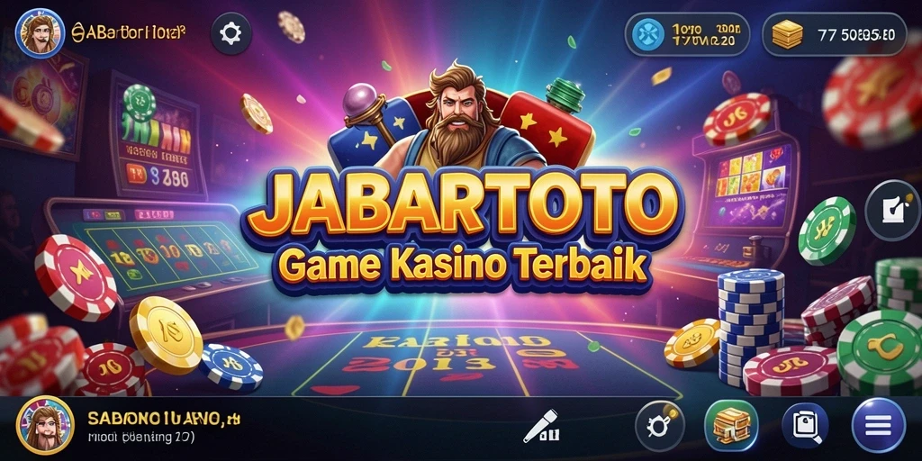 Tampilan menyerupai kasino nyata dengan gameplay yang seru.