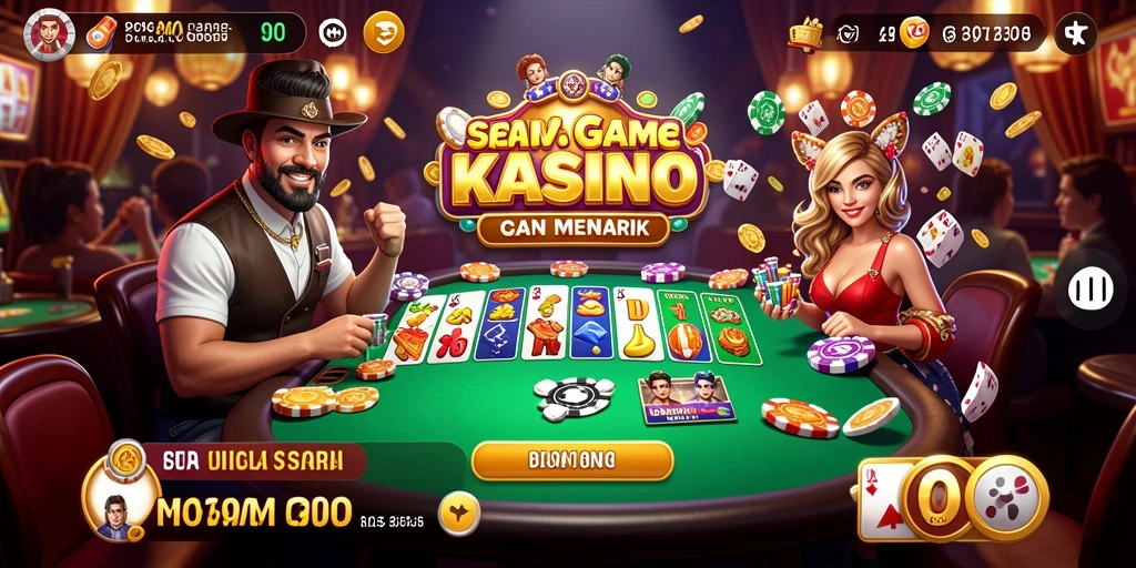 Tampilan menarik dari gameplay Kasino S80 yang mendebarkan.