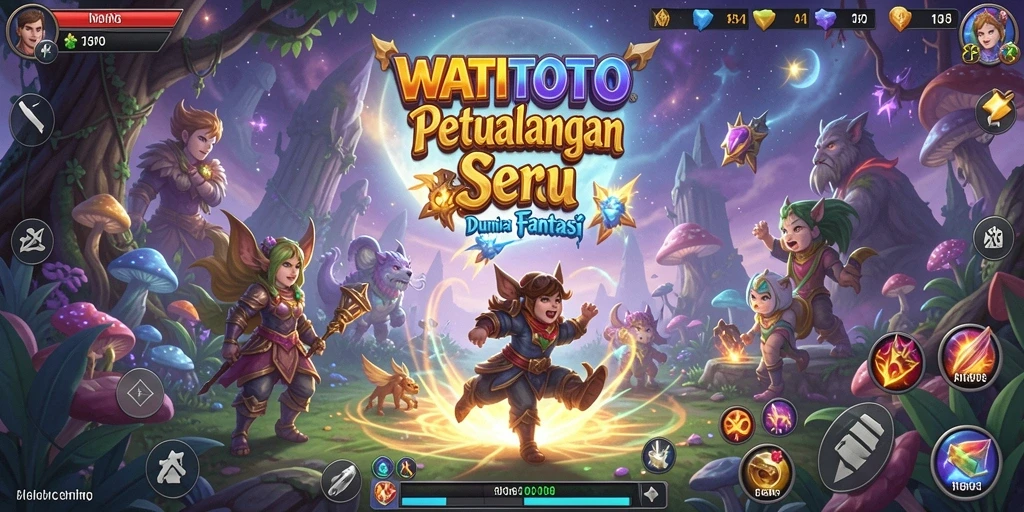 Tampilan menarik dari gameplay WATITOTO saat menjelajahi dunia petualangan.
